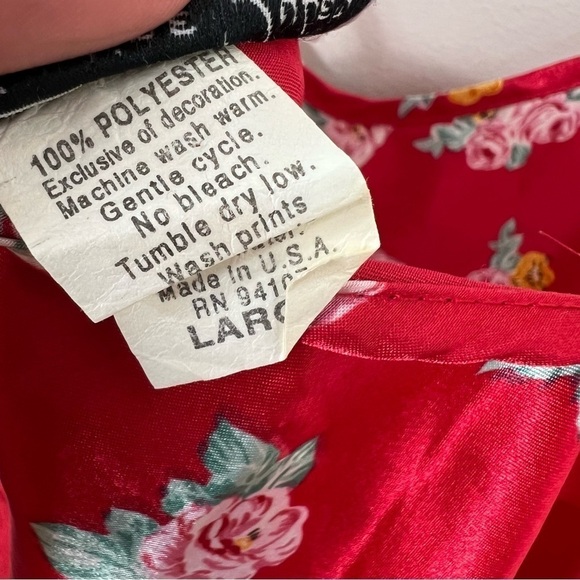 Vintage Floral Lingerie Nightie Slipdress - Picture 7 of 10